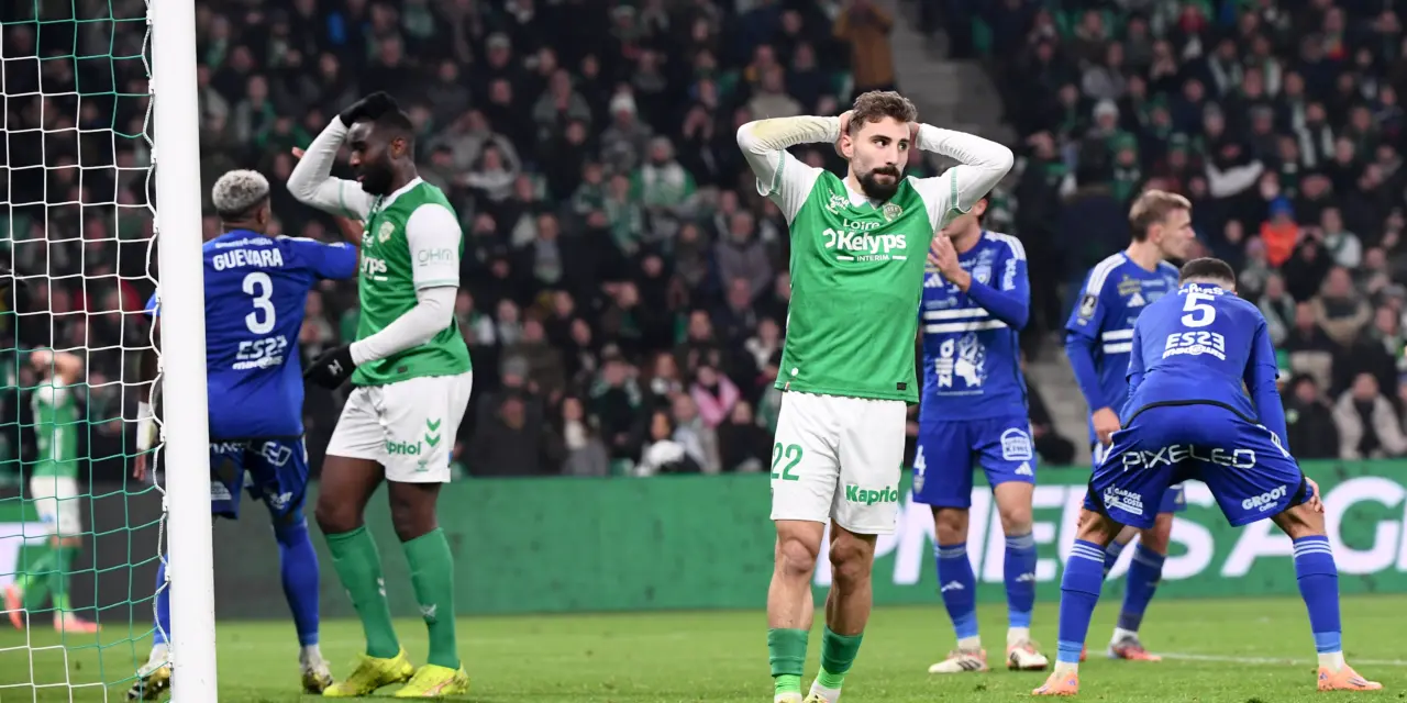 ASSE-Bastia : Les Verts ne gagnent toujours pas