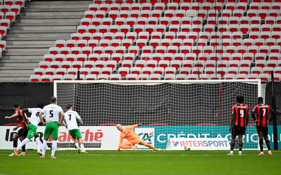 ASSE : Les 3 buts du match contre Nice