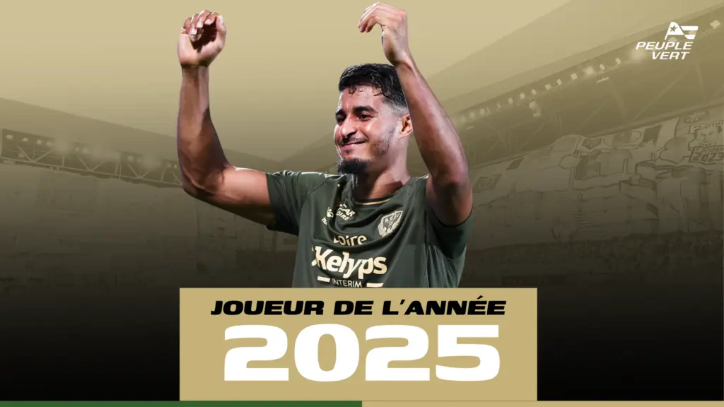 ASSE : Découvrez notre joueur de l'année 2025