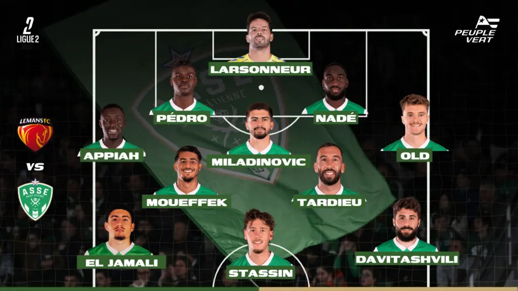 ASSE : La compo probable avec 2 titularisations surprises