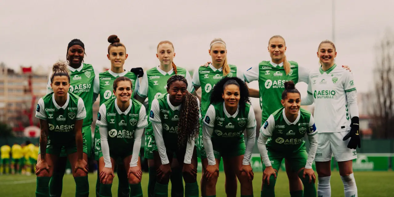 ASSE - Nantes : les Vertes pas r&eacute;compens&eacute;es de leurs efforts