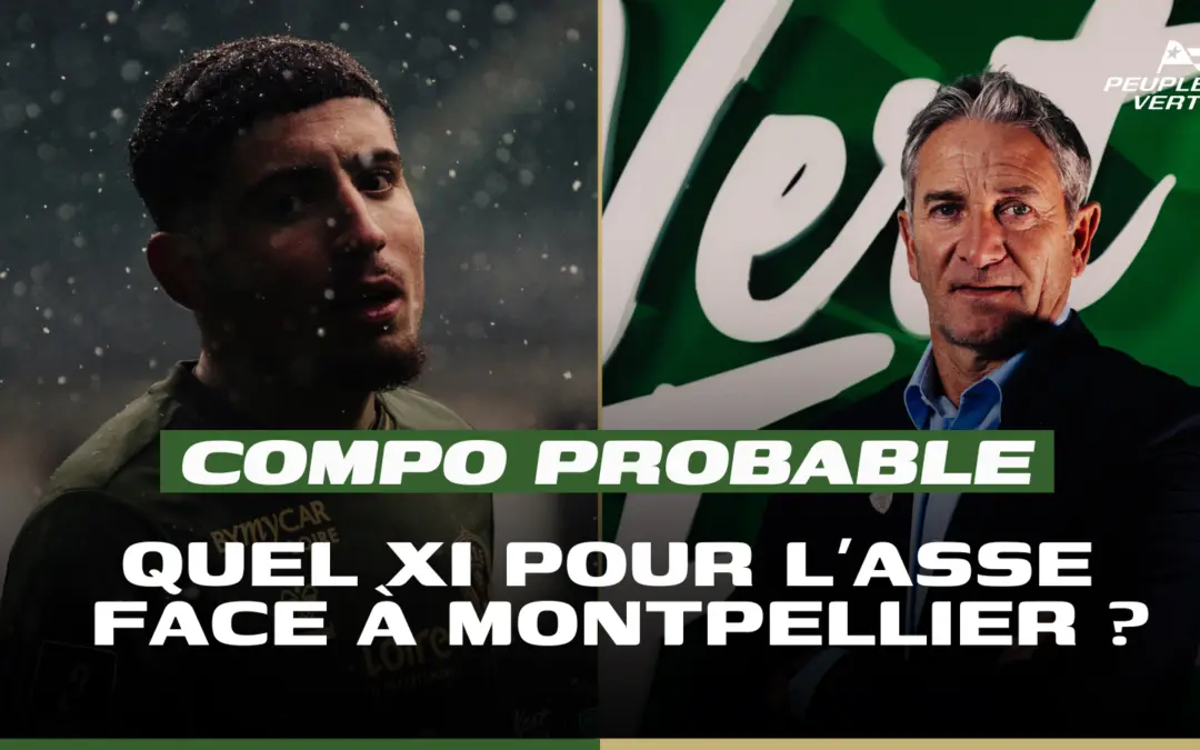ASSE &ndash; MHSC : Quelle premi&egrave;re compo pour Montanier ?