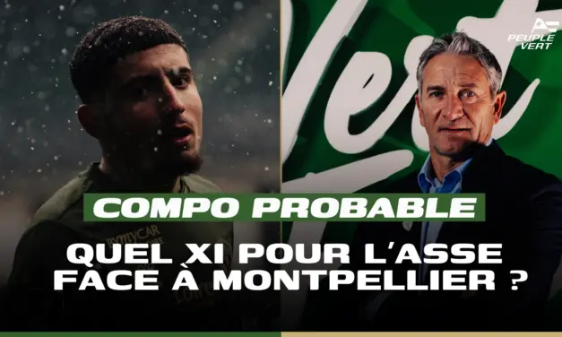ASSE &ndash; MHSC : Quelle premi&egrave;re compo pour Montanier ?