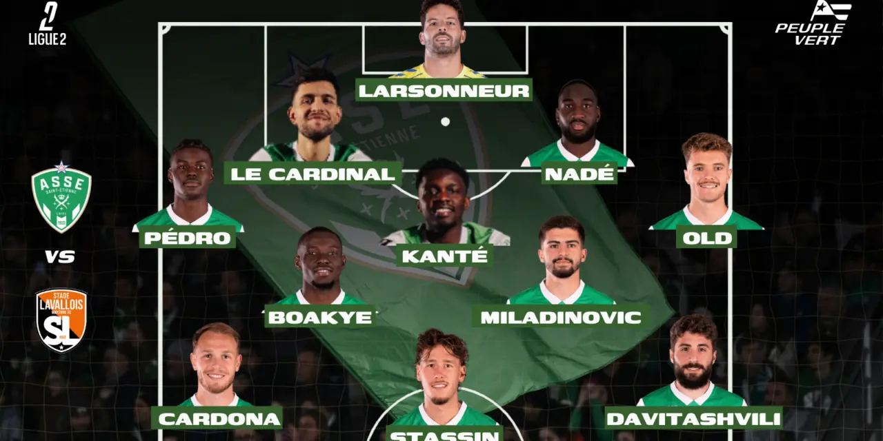 ASSE &ndash; Laval : la compo qui peut envoyer les Verts en t&ecirc;te