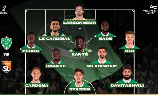ASSE &ndash; Laval : la compo qui peut envoyer les Verts en t&ecirc;te