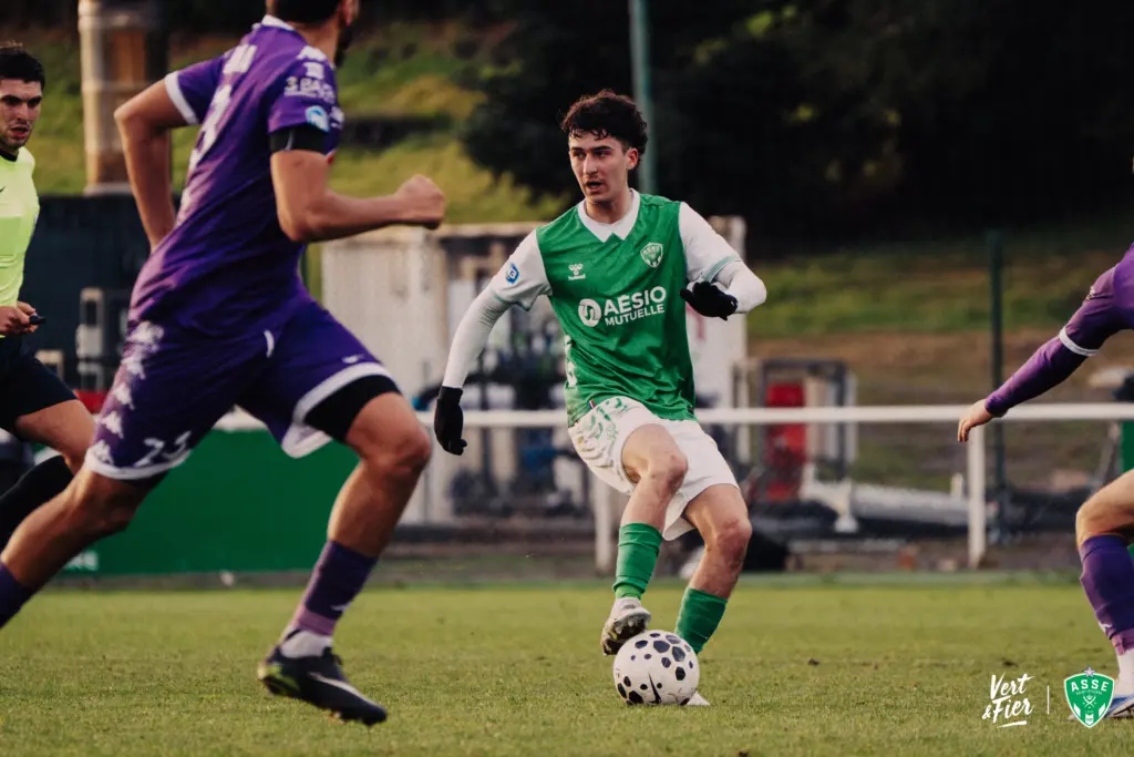 Un doublé, du cœur, mais deux points qui s’envolent pour l’ASSE