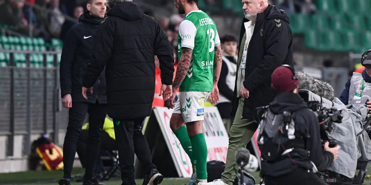 ASSE : Un suspendu pour les Verts ce week-end