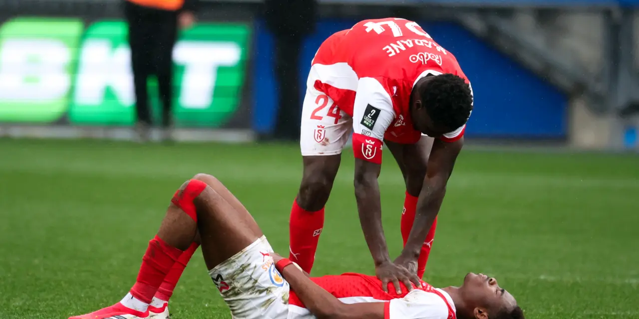 Ligue 2 : Reims fragilis&eacute; avant Montpellier, un cadre se blesse