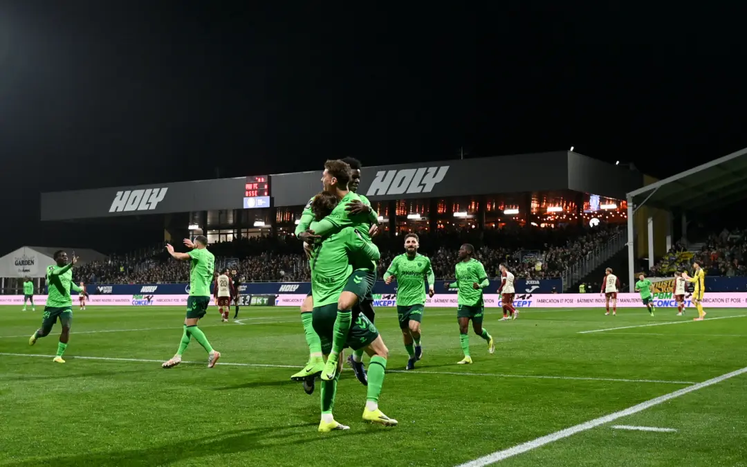 ASSE : Les 3 buts st&eacute;phanois en images