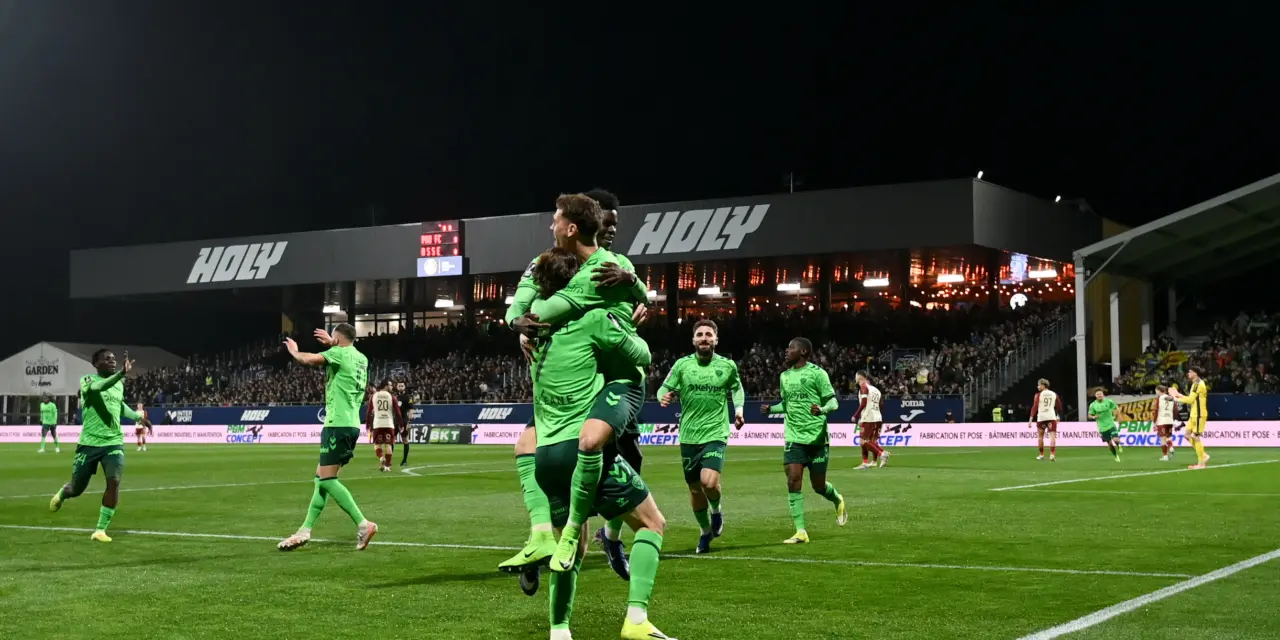 ASSE : Les 3 buts st&eacute;phanois en images
