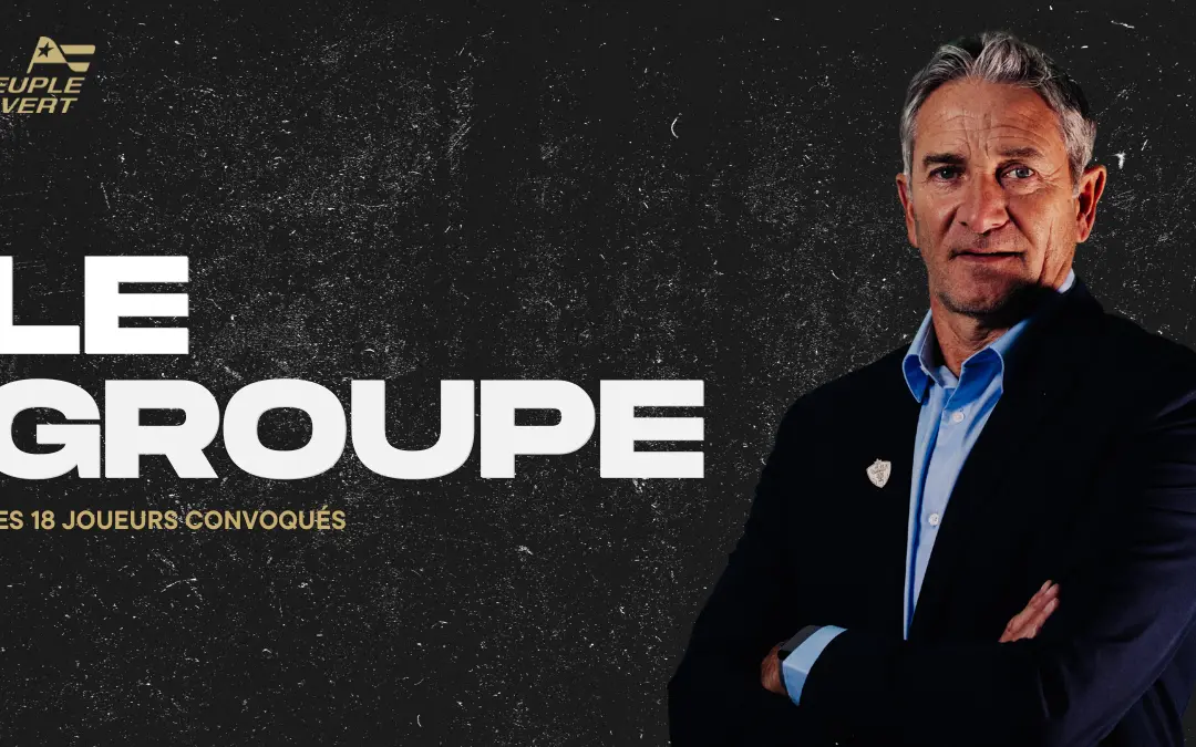 ASSE : Le groupe des Verts avec les 3 recrues