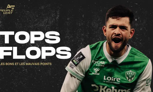 ASSE : Les tops et flops st&eacute;phanois contre Guingamp