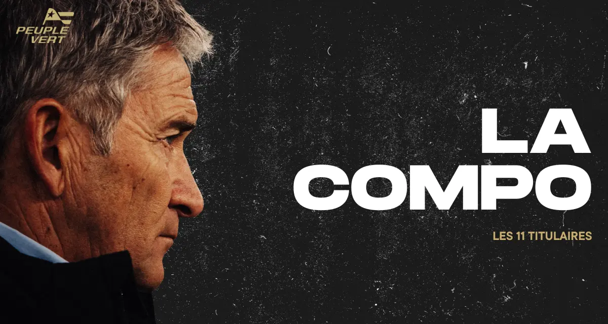 ASSE : La Compo des Verts face &agrave; Laval