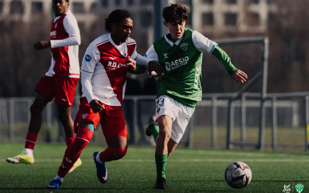 Les U17 de l&rsquo;ASSE s&rsquo;inclinent au terme d&rsquo;un match fou