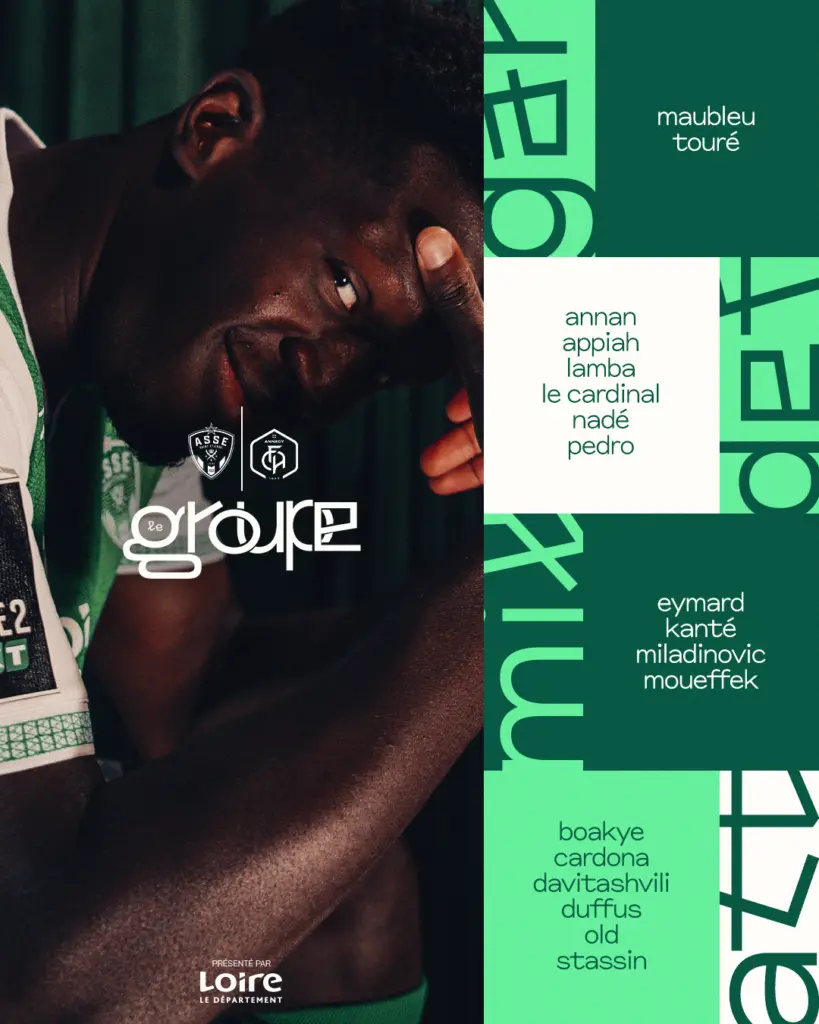 ASSE : Le groupe des Verts pour la réception d’Annecy !