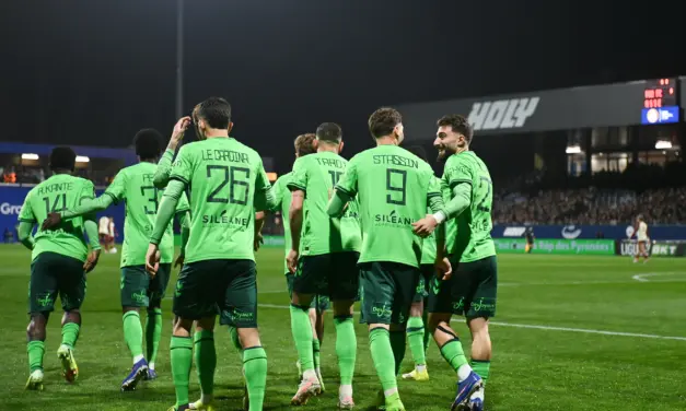 Pau FC &ndash; ASSE (0-3) : la d&eacute;monstration en statistiques des Verts