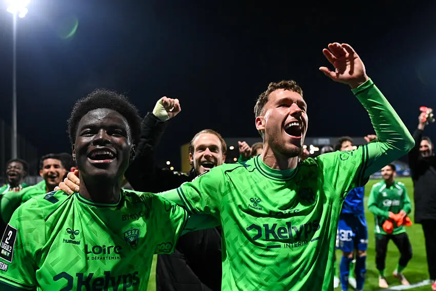 ASSE : 4 joueurs dans le XI des plus grosses valeurs de Ligue 2