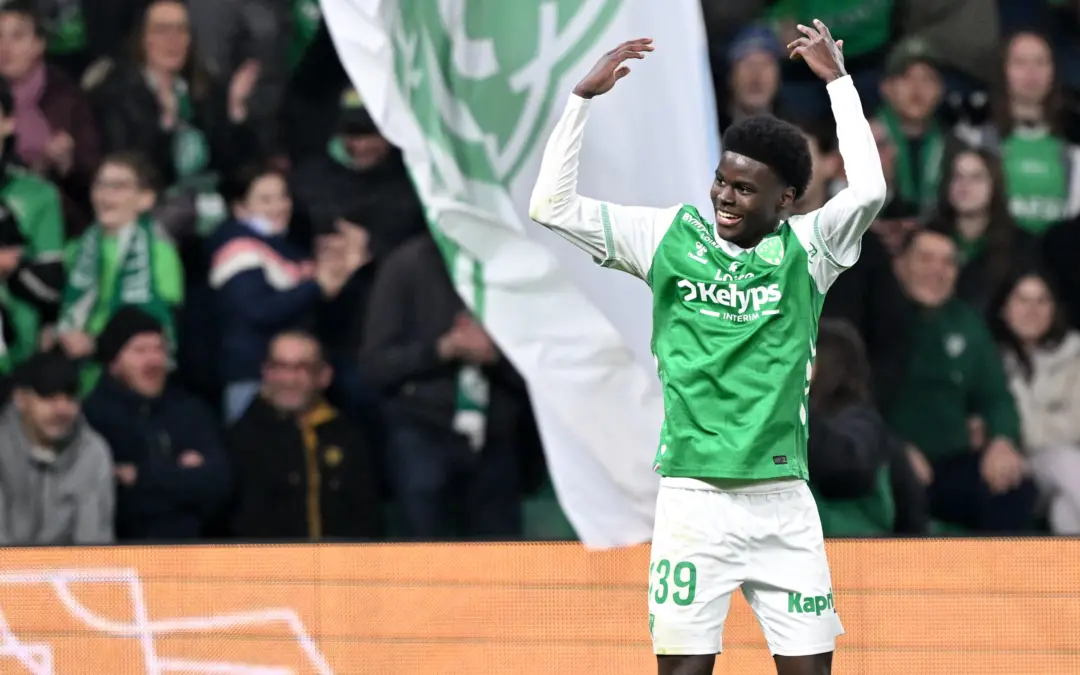 Ligue 2 : Un Vert dans l&rsquo;&eacute;quipe type de la 26e journ&eacute;e