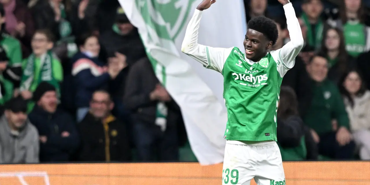 Ligue 2 : Un Vert dans l&rsquo;&eacute;quipe type de la 26e journ&eacute;e