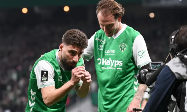 ASSE : Davitashvili rend hommage dans sa c&eacute;l&eacute;bration