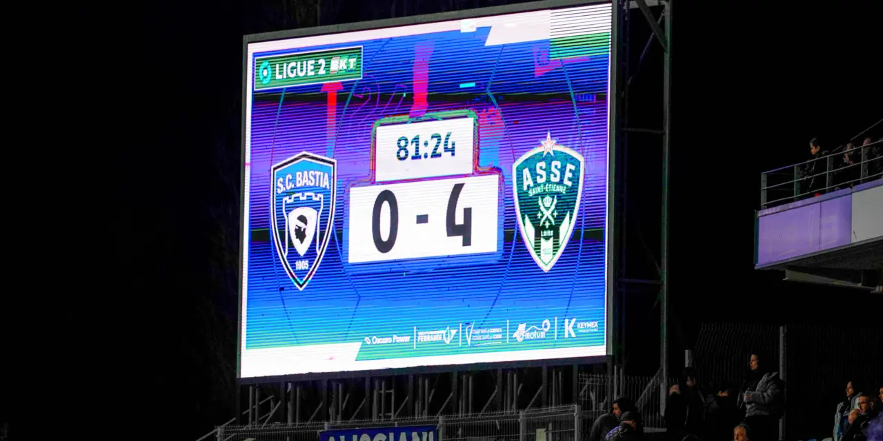 ASSE : Le souvenir d&rsquo;un carton des Verts &agrave; Bastia