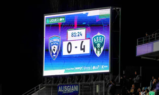 ASSE : Le souvenir d&rsquo;un carton des Verts &agrave; Bastia