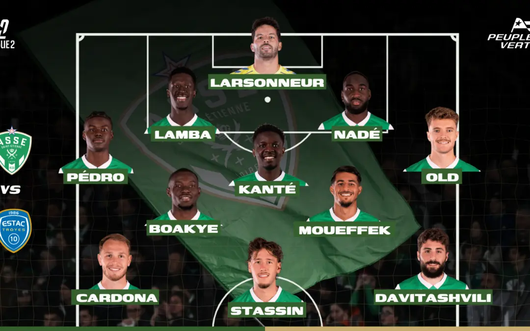 ASSE - ESTAC : La compo probable d'un choc crucial