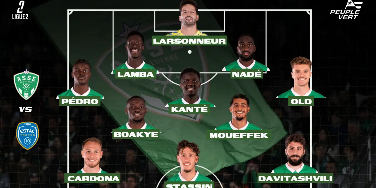 ASSE - ESTAC : La compo probable d'un choc crucial