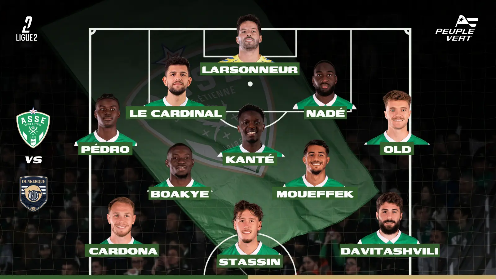 L'ASSE avec deux retours majeurs dans le onze