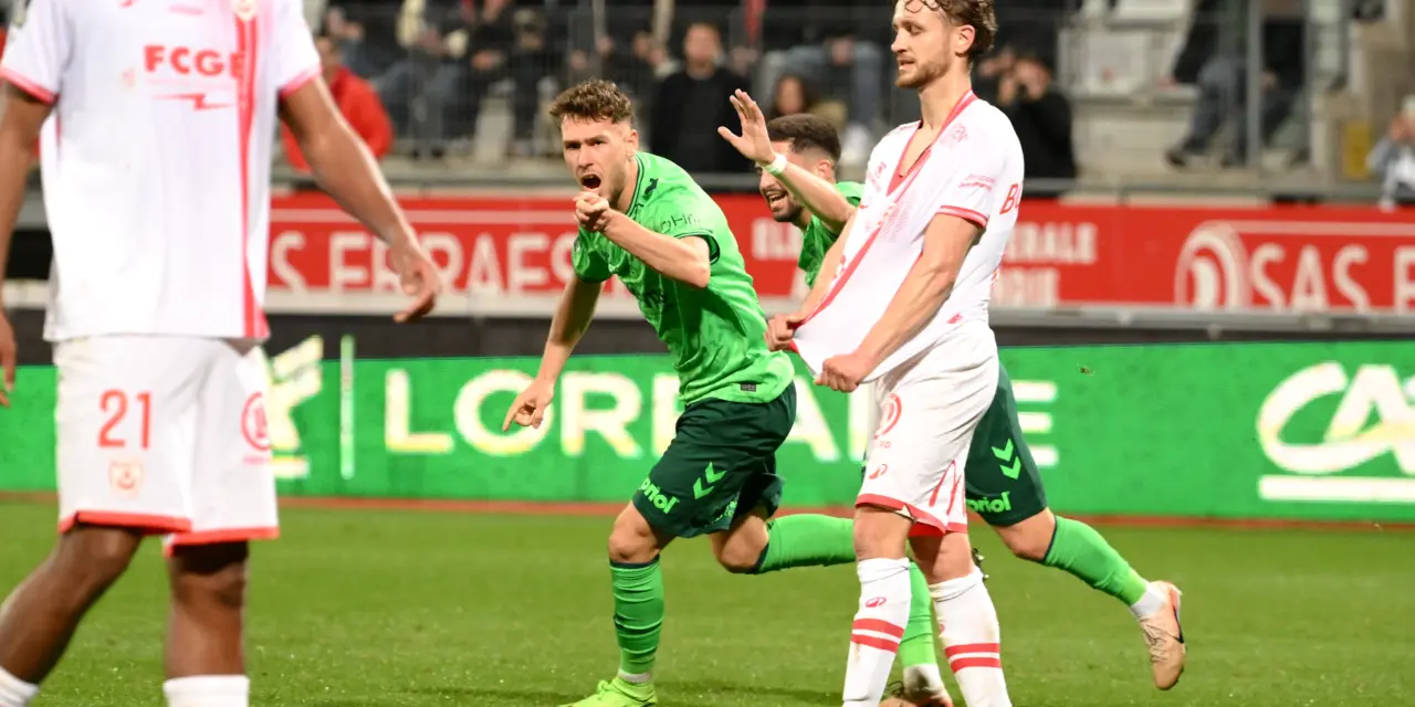 ASSE : Le but de Stassin qui sauve les Verts