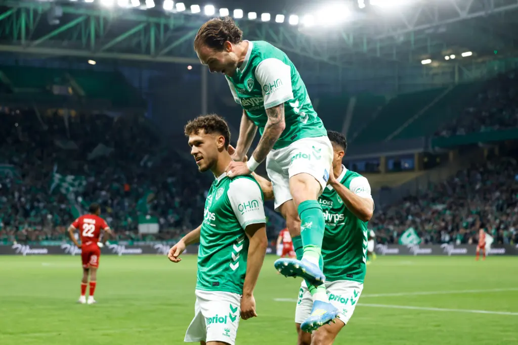 ASSE : Les buts stéphanois contre Dunkerque