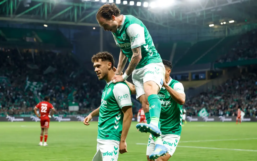 ASSE : Les buts st&eacute;phanois contre Dunkerque