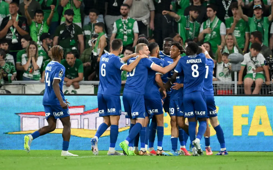 ASSE-Troyes : les Verts humili&eacute;s, l'ESTAC en Ligue 1