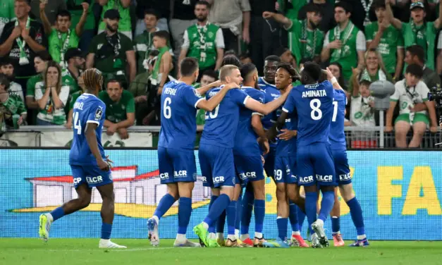 ASSE-Troyes : les Verts humili&eacute;s, l'ESTAC en Ligue 1