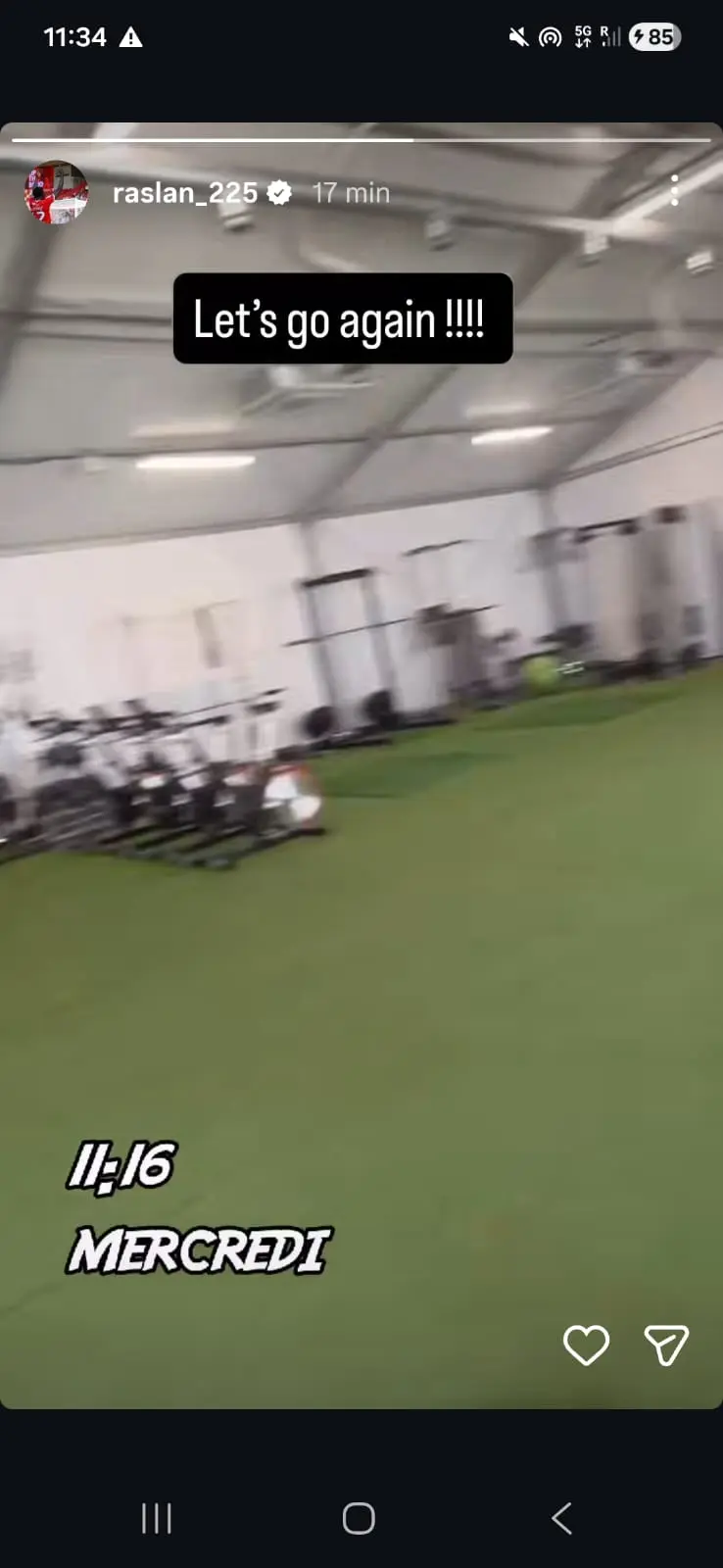 Kante de retour en salle avec l'ASSE