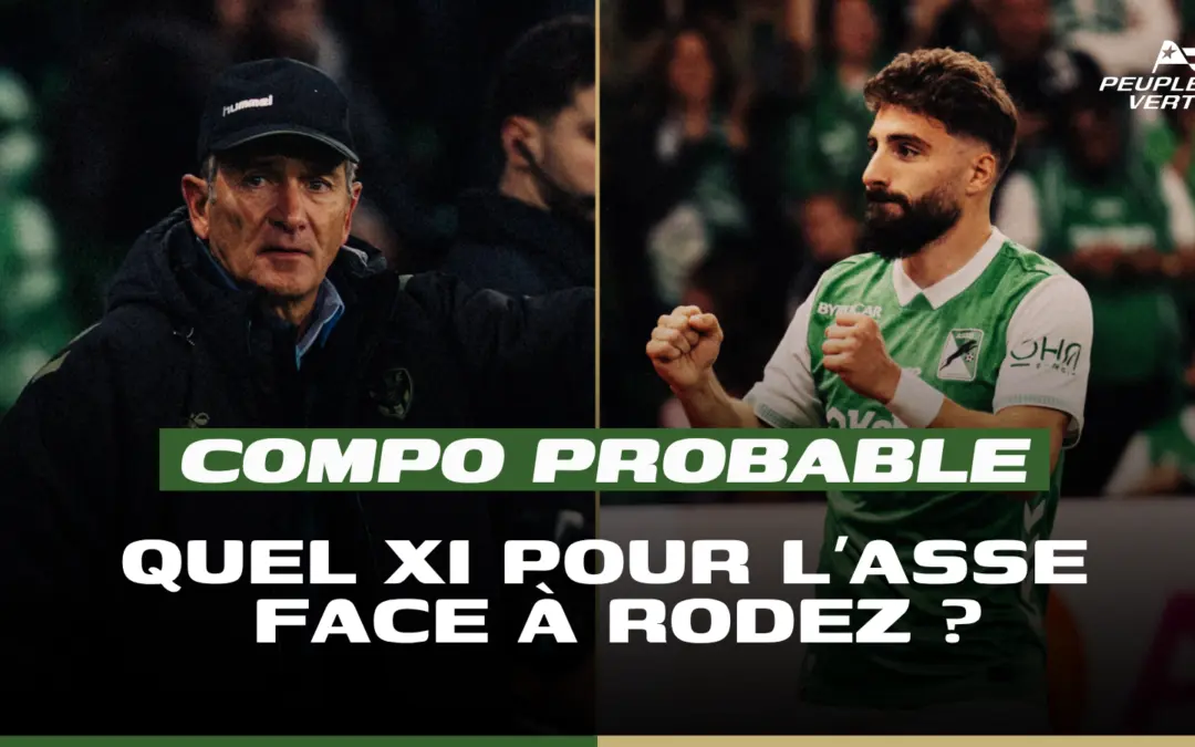 Compo ASSE : Le coup de poker de Montanier pour le Play-off