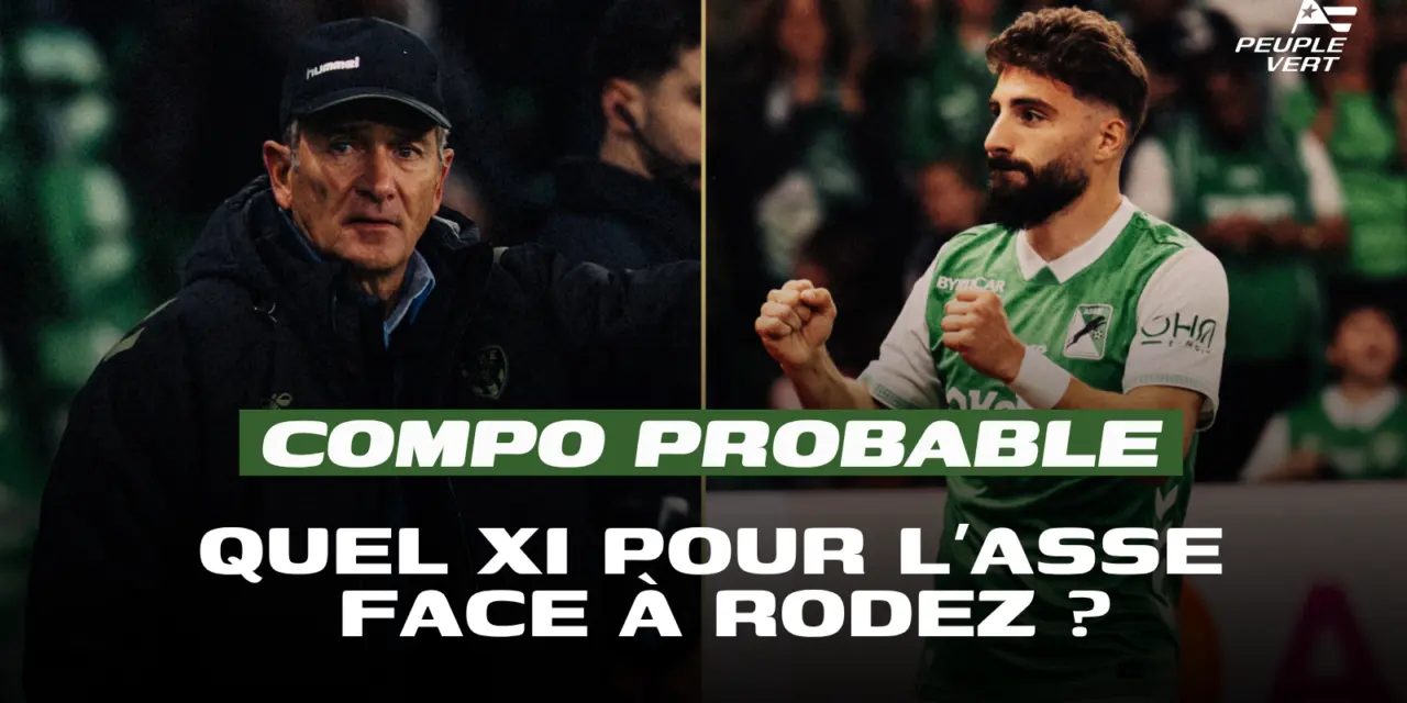 Compo ASSE : Le coup de poker de Montanier pour le Play-off