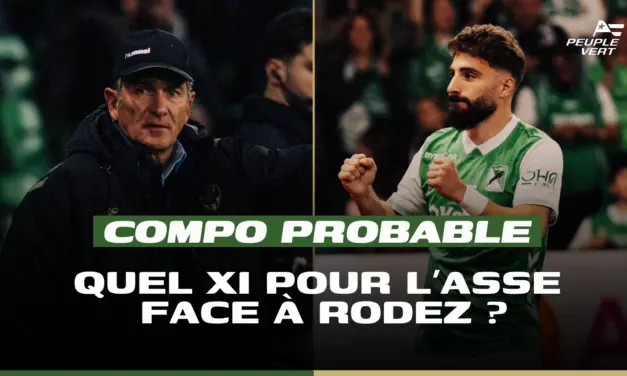 Compo ASSE : Le coup de poker de Montanier pour le Play-off