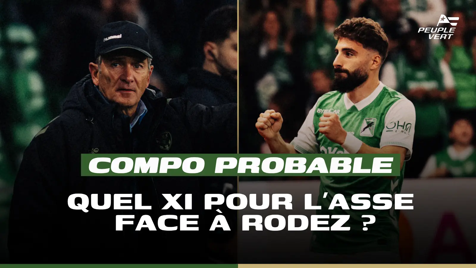 Compo ASSE : Le coup de poker de Montanier pour le Play-off