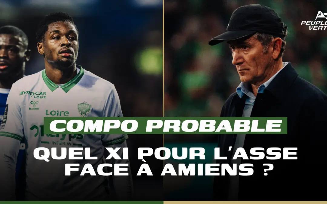 ASSE - Amiens : Montanier tranche dans le vif pour une ultime chance