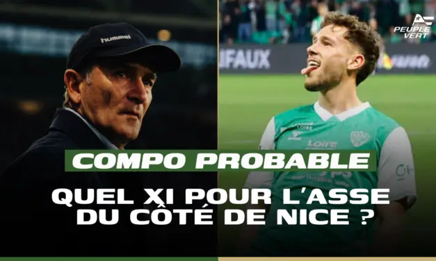 Compo ASSE : Le onze qui emm&egrave;nera les Verts en Ligue 1 ?