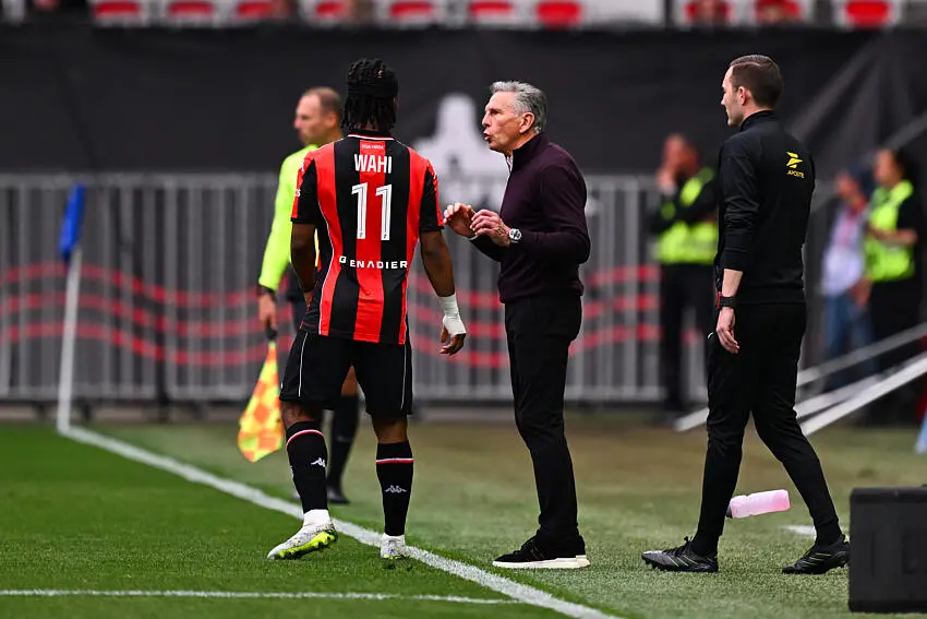 Nice - ASSE : Elye Wahi aurait fait expr&egrave;s de rater le barrage aller