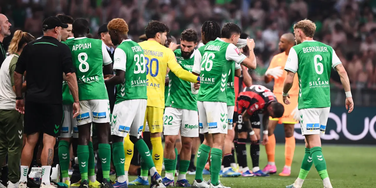 ASSE - Nice : Un match "arrang&eacute;" entre les Verts et les Aiglons