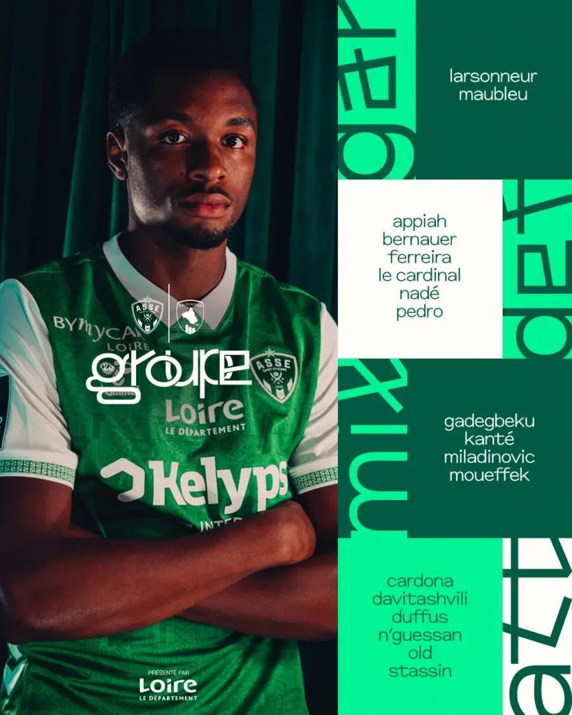 ASSE : Le groupe pour le Play-off face à Rodez !
