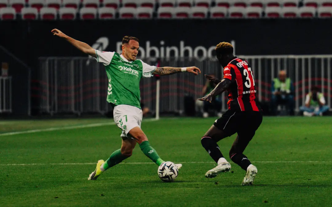 Nice-ASSE : les buts qui envoient les Verts en ligue 2