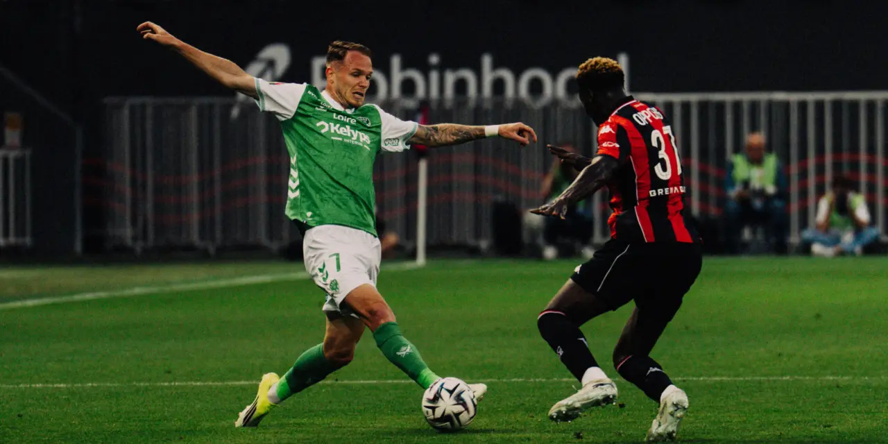 Nice-ASSE : les buts qui envoient les Verts en ligue 2