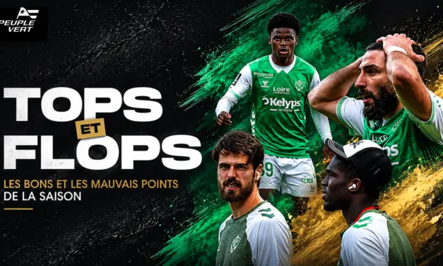 ASSE : D&eacute;couvrez les tops et les flops de la saison 2025-2026