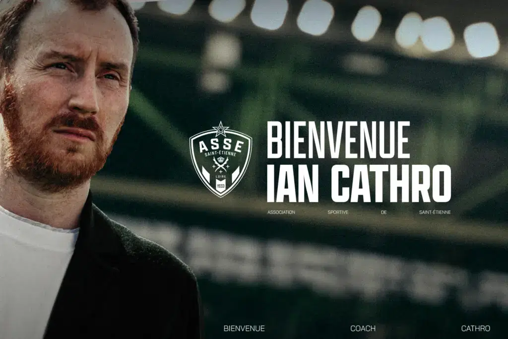 ASSE : Ian Cathro officiellement nommé entraîneur des Verts