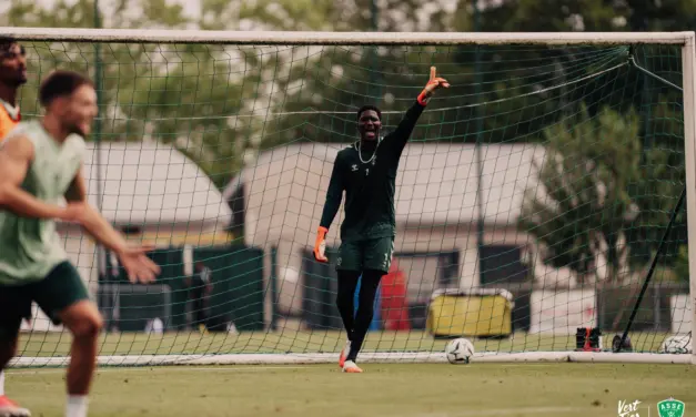 Mamour N'diaye va faire sa premi&egrave;re - ASSE