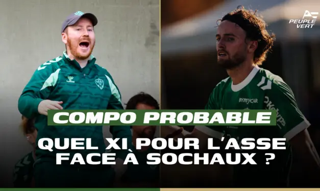 Sochaux - ASSE : Ian Cathro a choisi ses 11 hommes pour d&eacute;buter